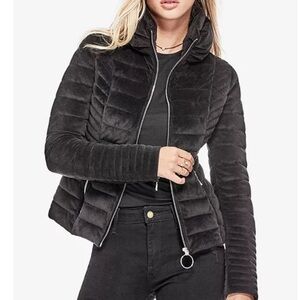 Guess Women’s TeomaVelvet Puffer Jacket